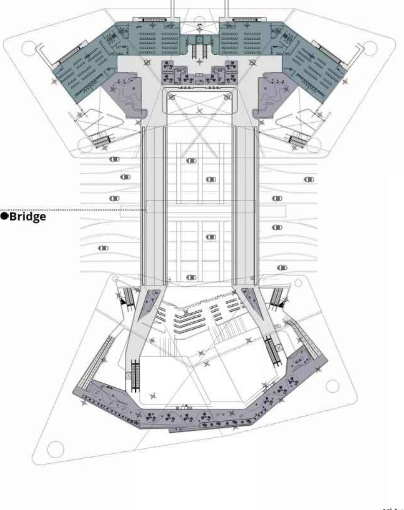 Plan with the bridge